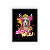Simply Wild! - Colorful Art for Home Décor, Unique Gifts, Kids Room, Animal Lovers, Stylish Decor